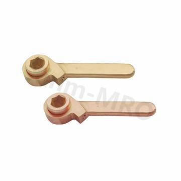 桥防 防爆重型六角棘轮扳手，铍青铜，21mm，183-21BE