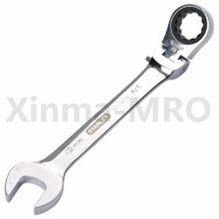 史丹利 公制精抛光活头棘开两用快扳17mm，91-897-1L-22