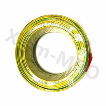沪安 BVR线，单芯软电线，BVR-1mm² 黄绿 95m/卷