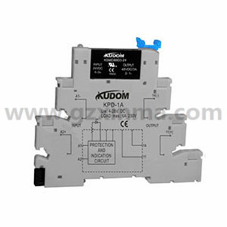 库顿 导轨安装型直流固态继电器，KSMD24D4-24D 4A 0-28VDC